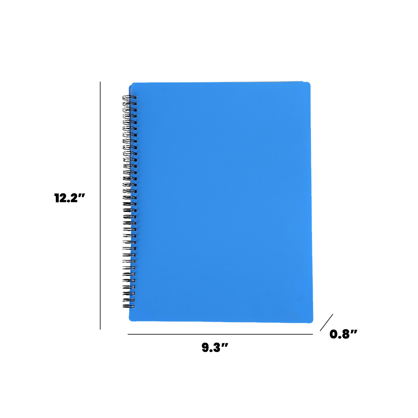 Non-reflective music folder a4 transparent double-sided music folder piano music clip 12.2" x 9.3" x 0.8"