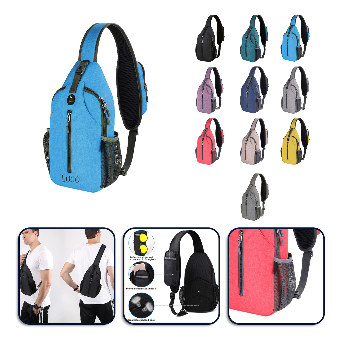 Waterproof Crossbody Bag
