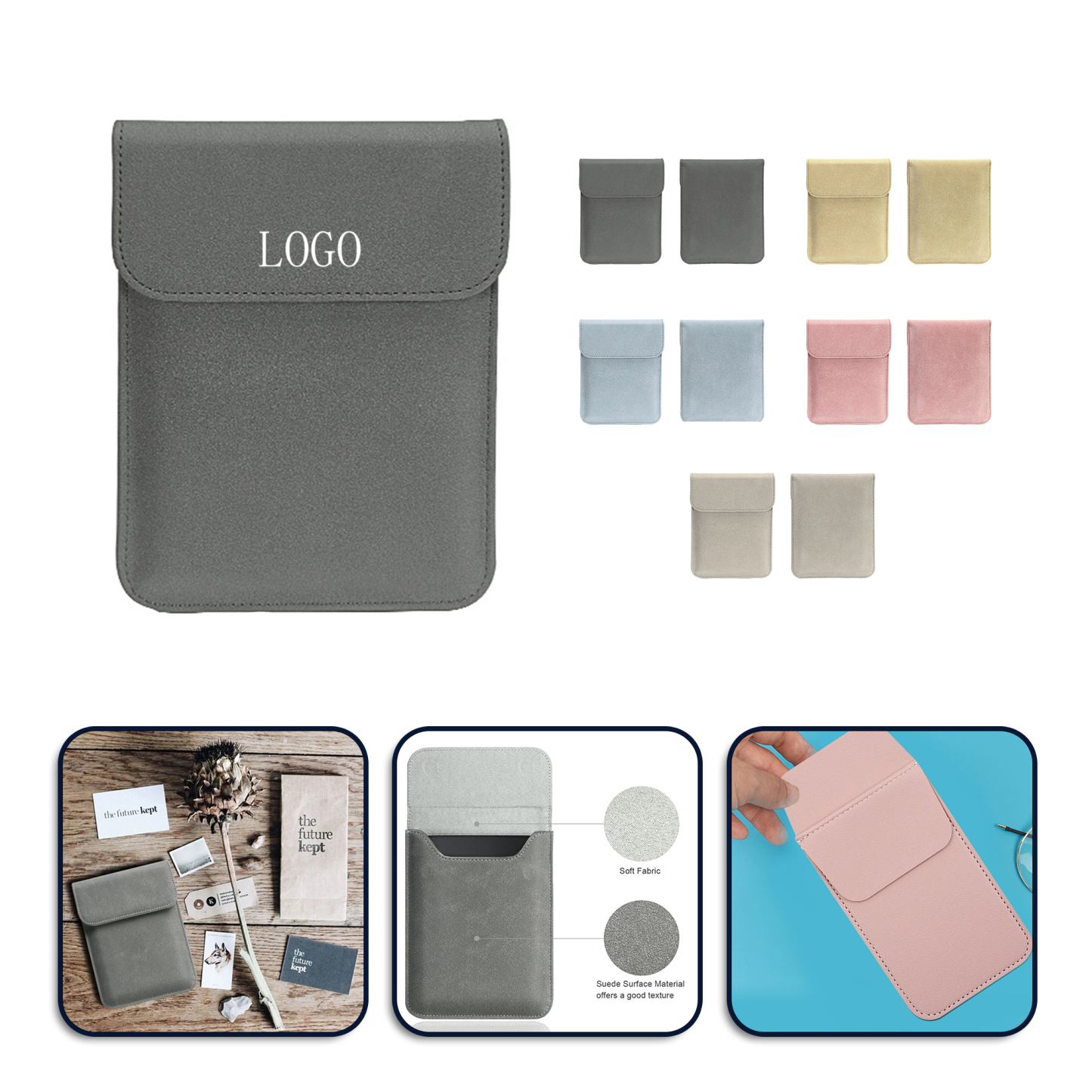 Kindle Paperwhite Leather Case with Magnetic Closure