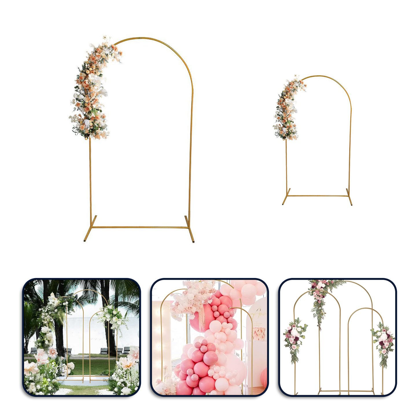 Wedding Arch Iron Frame Decoration
