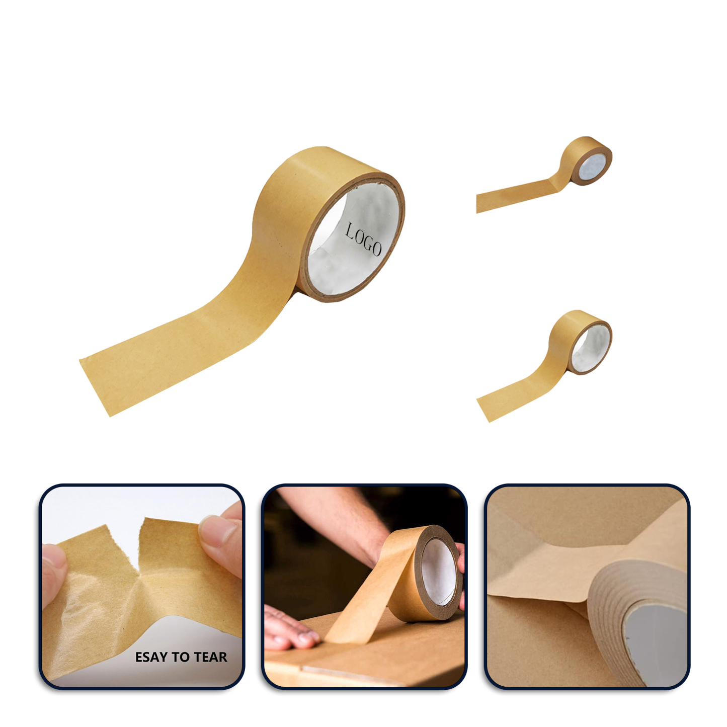 Biodegradable Packing Kraft Tape