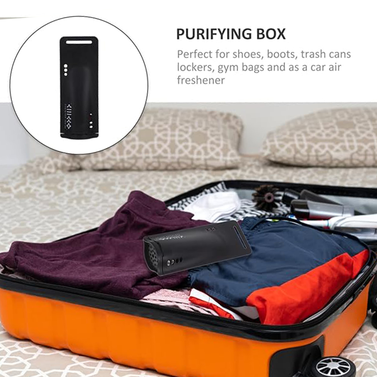 Shoe Deodorizing Desiccant 1.8" x 1.2" x 4.7"