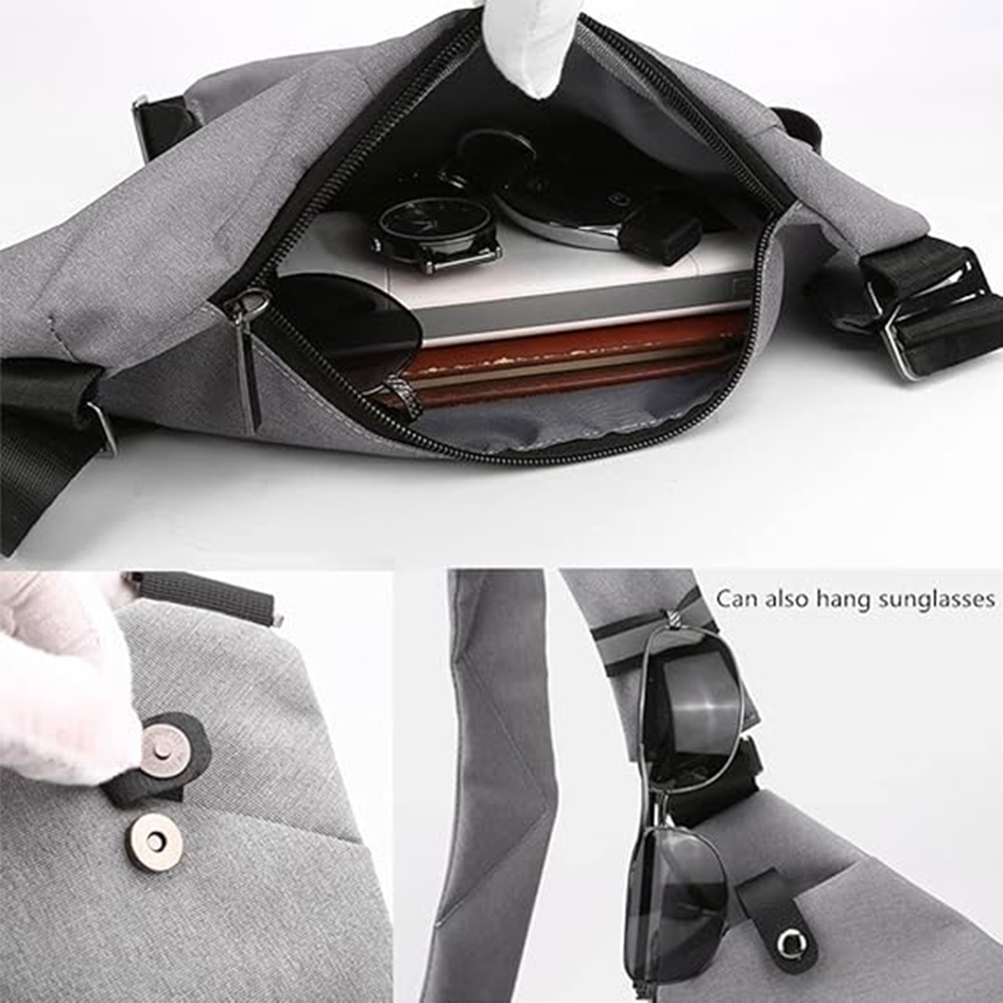 Anti-Theft Crossbody Shoulder Bag.