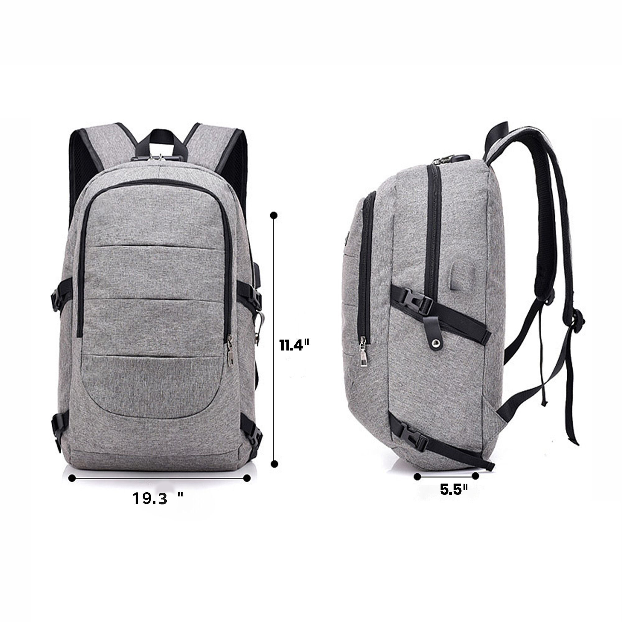 Sleek Business Casual Laptop Backpack