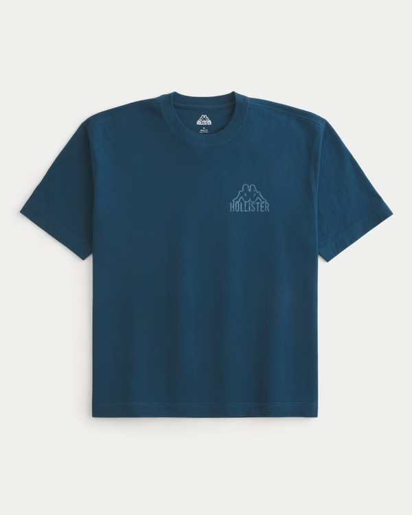 Kappa Boxy Logo Graphic Tee