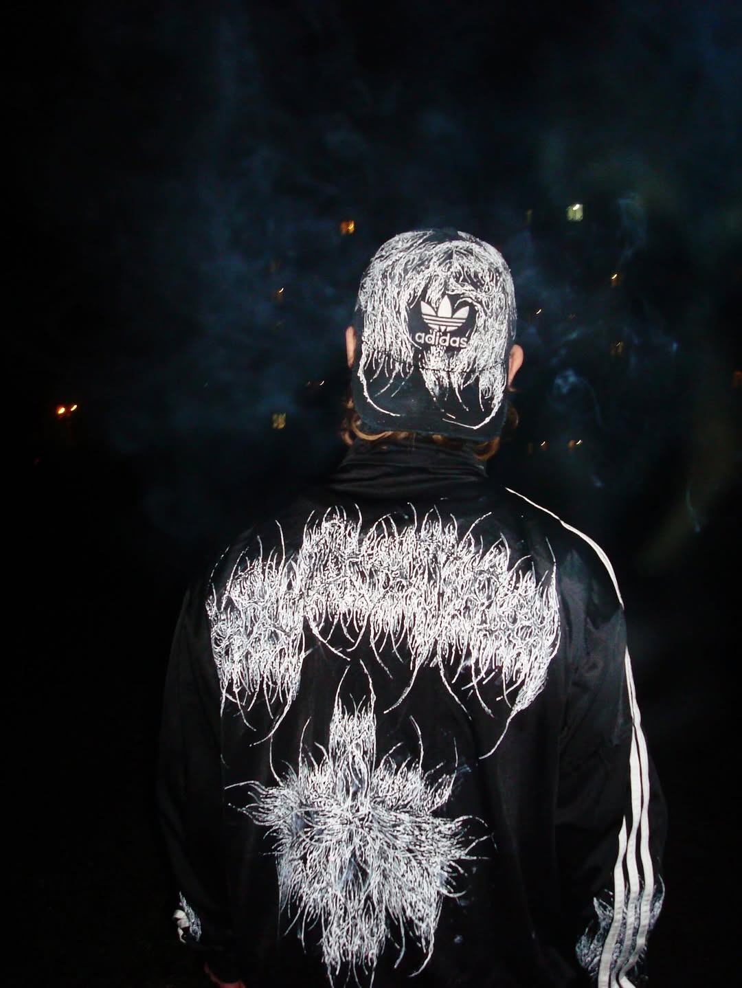 adidas  1of1 handpainted zip jacket