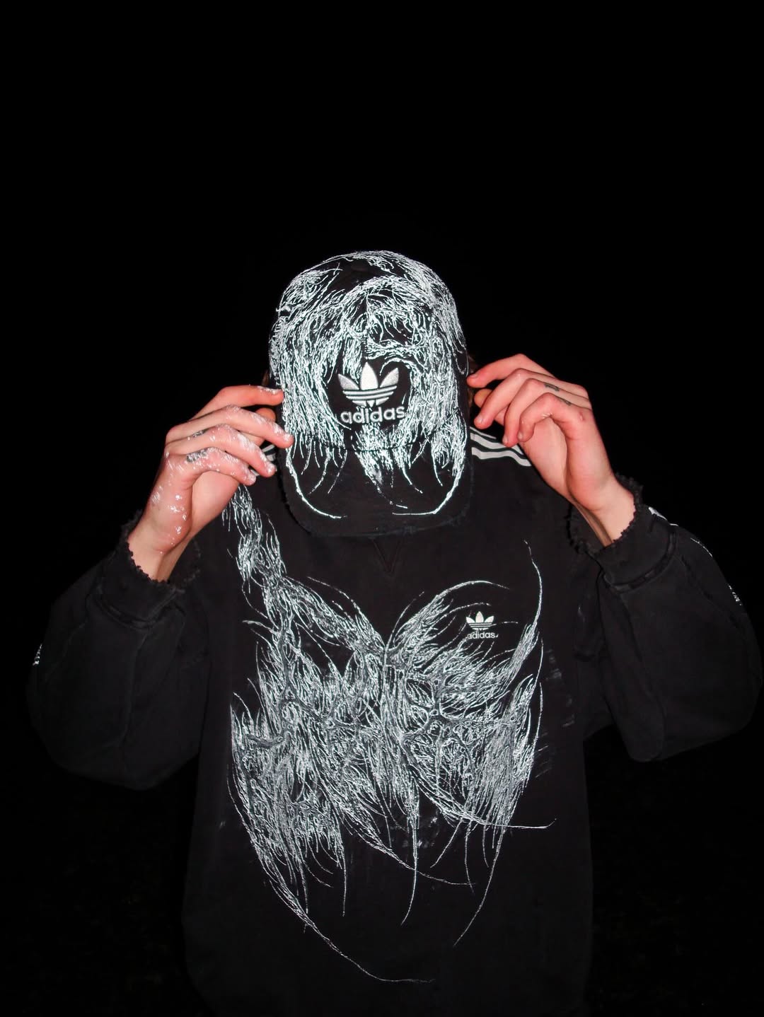 adidas  1of1 handpainted  jacket