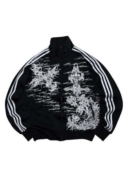 adidas  handpainted  jacket