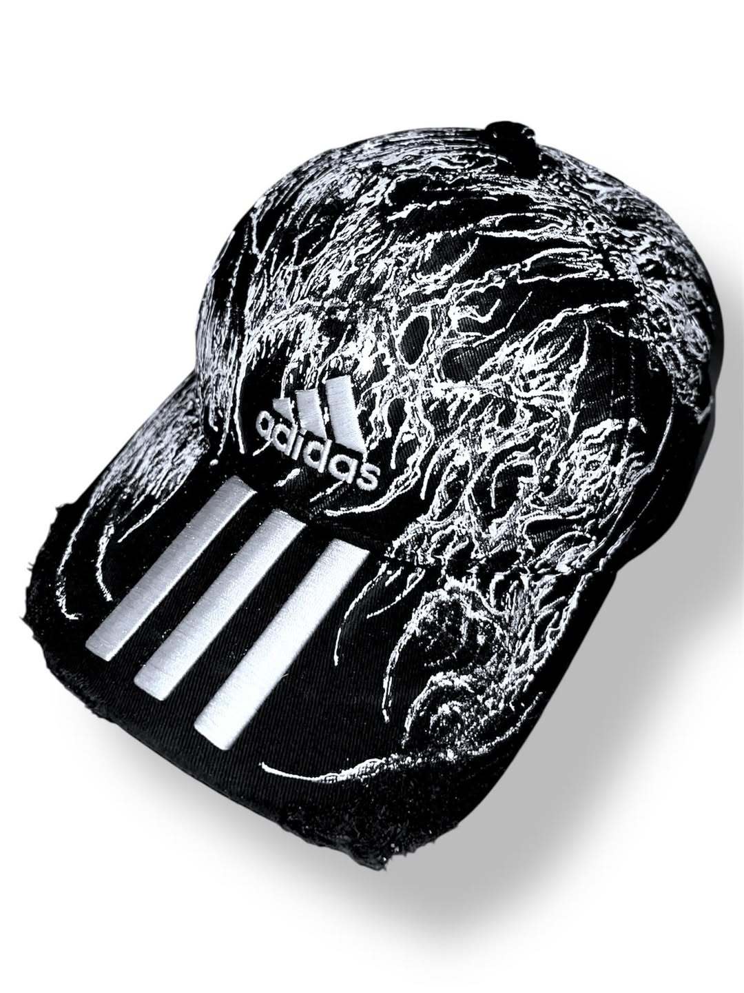 adidas  1of1 distressed handpainted cap