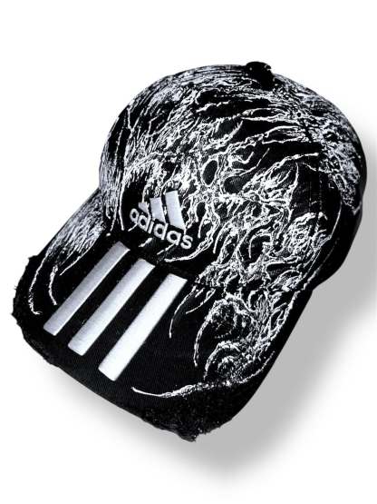 adidas  1of1 distressed handpainted cap