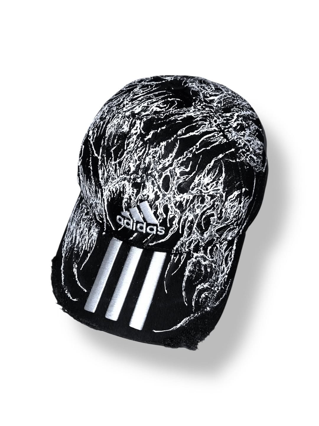 adidas  1of1 distressed handpainted cap