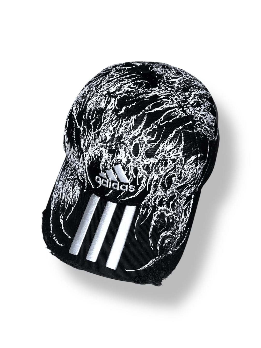 adidas  1of1 distressed handpainted cap