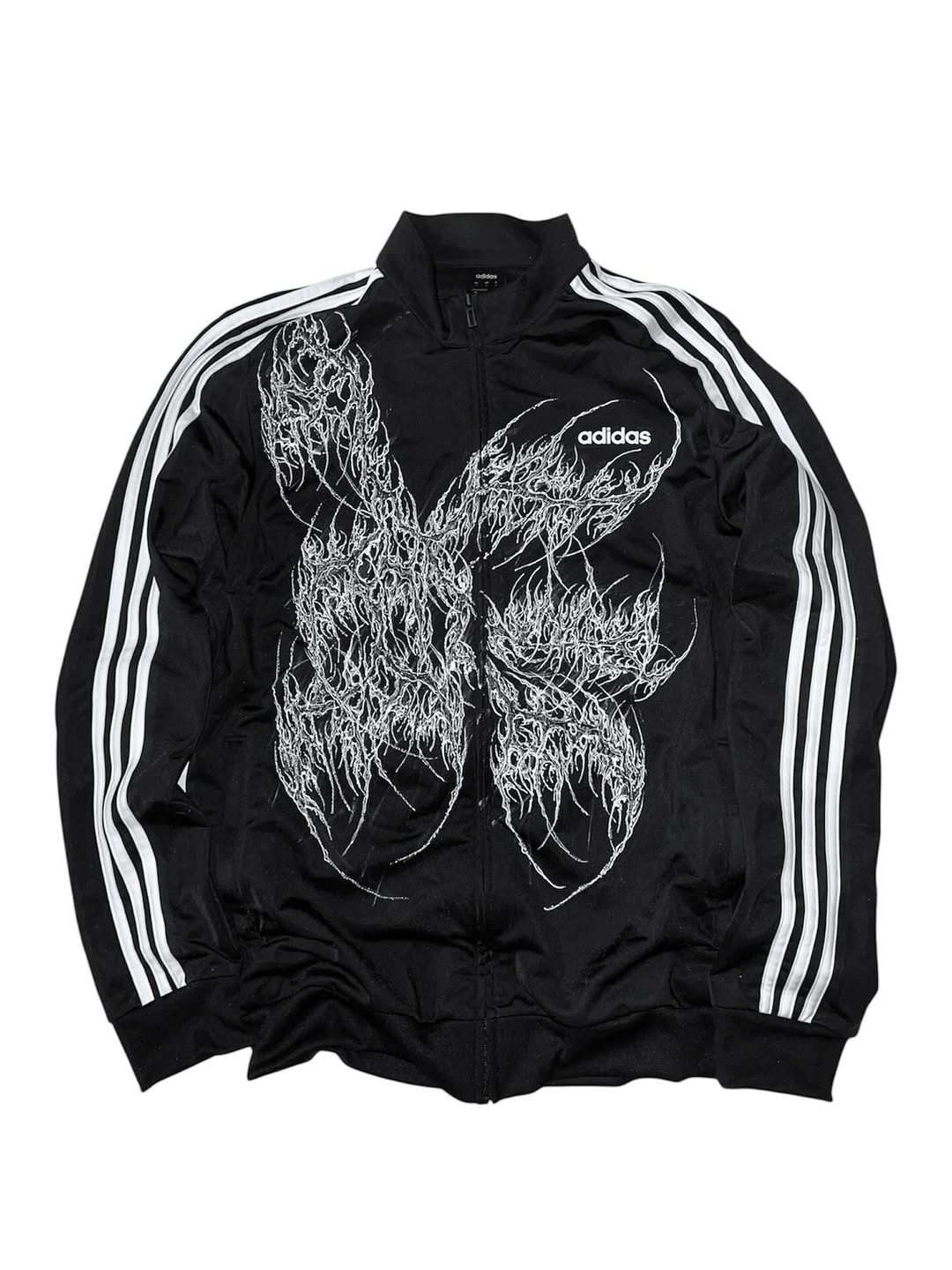 adidas  1of1 handpainted  zip jacket