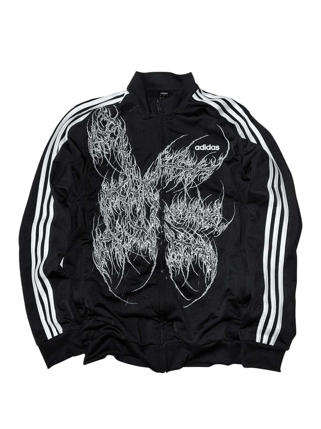 adidas 1of1 handpainted zip jacket