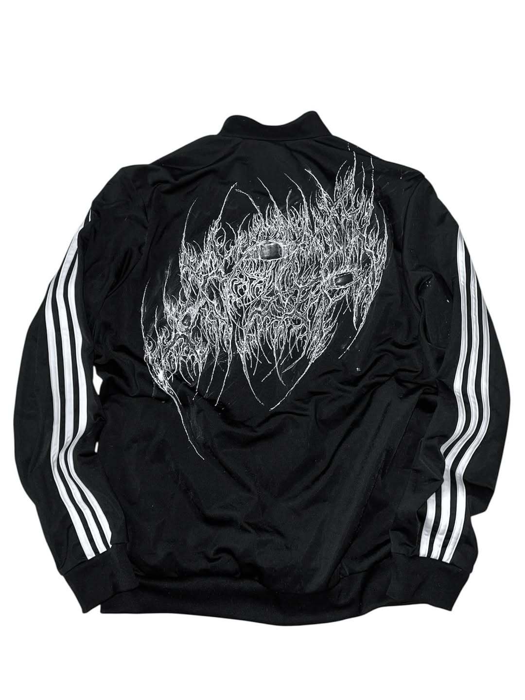 adidas  1of1 handpainted  zip jacket