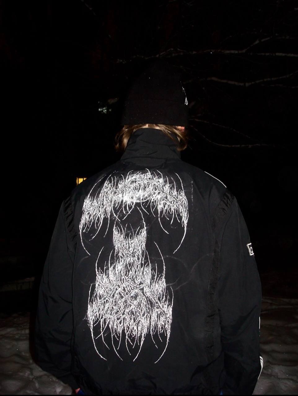 adidas  1of1 handpainted  jacket