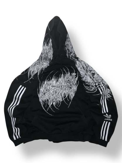 adidas  1of1 handpainted  hoodie