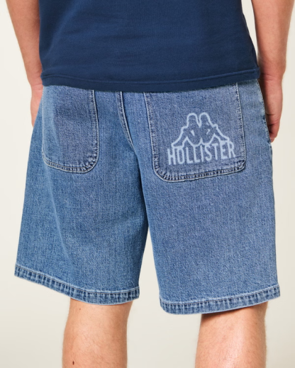 Kappa Baggy Jean Shorts