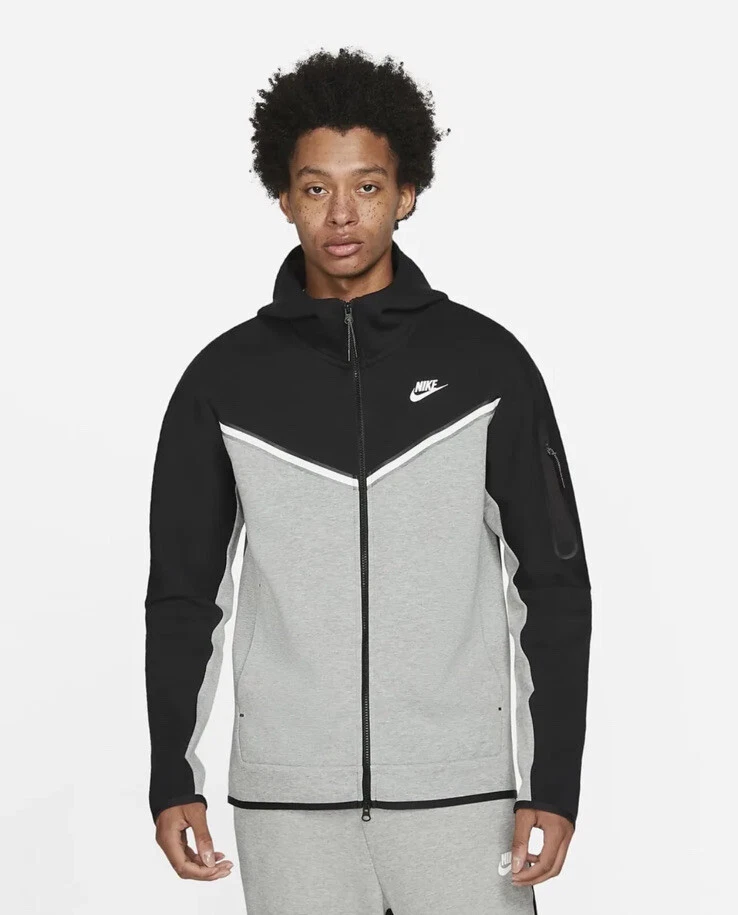  Mens Tech Fleece Jacket Mens Size Medium