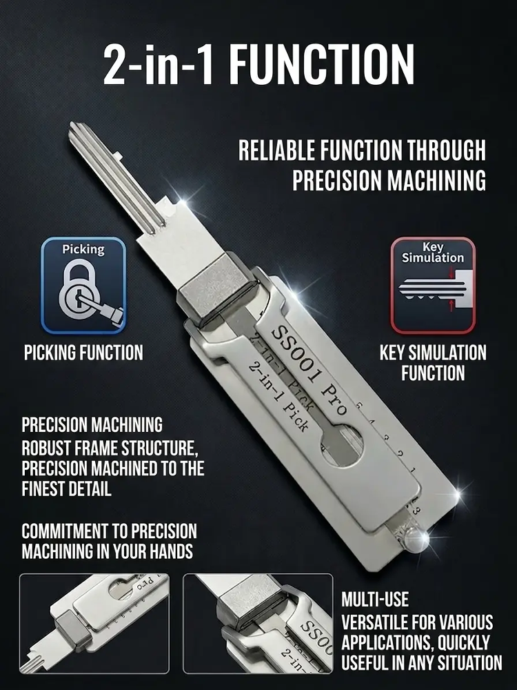 Multi-functional Universal Key Tool