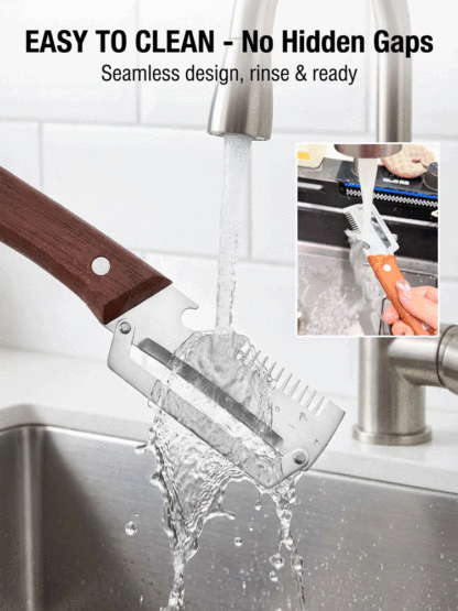 3-in-1 Multifunctional Stainless Steel Onion Cutter
