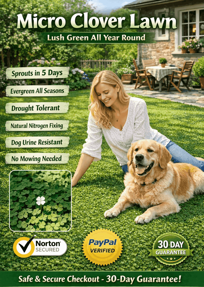 [5-7 days to germinate] 🛡️【USDA Certified】🍀 Buy 1 Get 1 FREE Today Only！GreenForever™ - Drought-Resistant, Self-Sustaining!