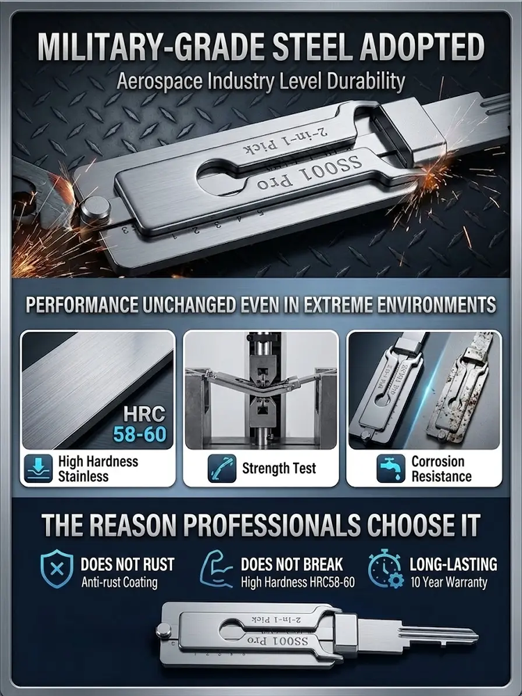 Multi-functional Universal Key Tool