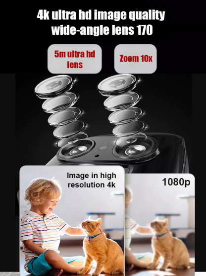 【90-Day Power】🔥LongStay™ -Monitor Anywhere, No Home WiFi Needed！💡 Ultra-Long Battery Life & Independent Network！🛡️5MP HD Live Feed, Zero Wiring！