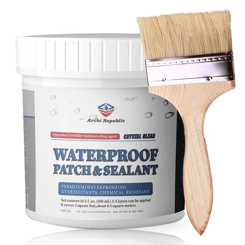 【DIY Pro Fix】🛡️LeakStop™ - Clear, Odorless Waterproofing for Any Surface！Seals Wood, Tile, Metal, Concrete & More！