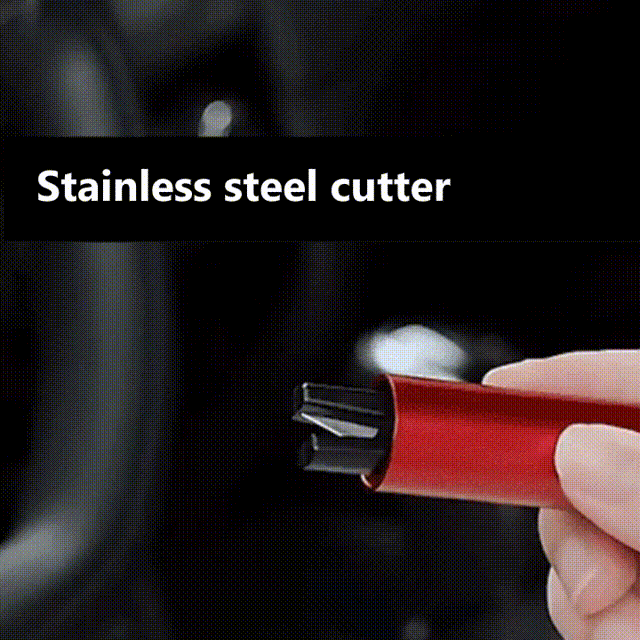 Car safety experts recommend the window breaker 