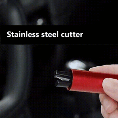 Car safety experts recommend the window breaker 