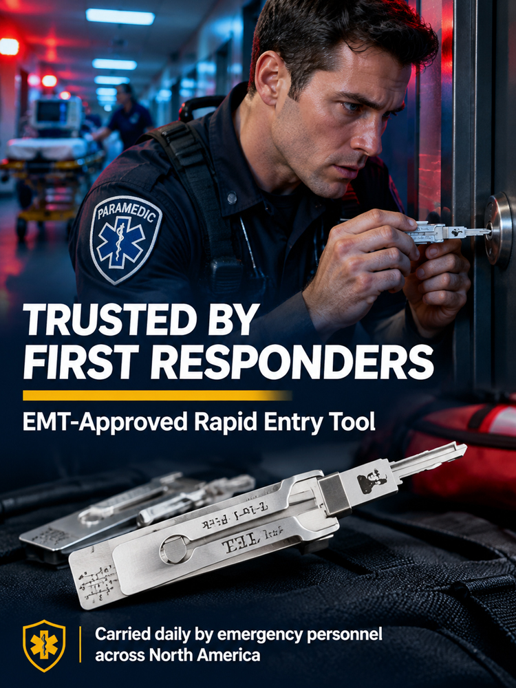 【Zero-Damage Design】SafeEntry Elite™ - Precision tension bars, no mechanical stress