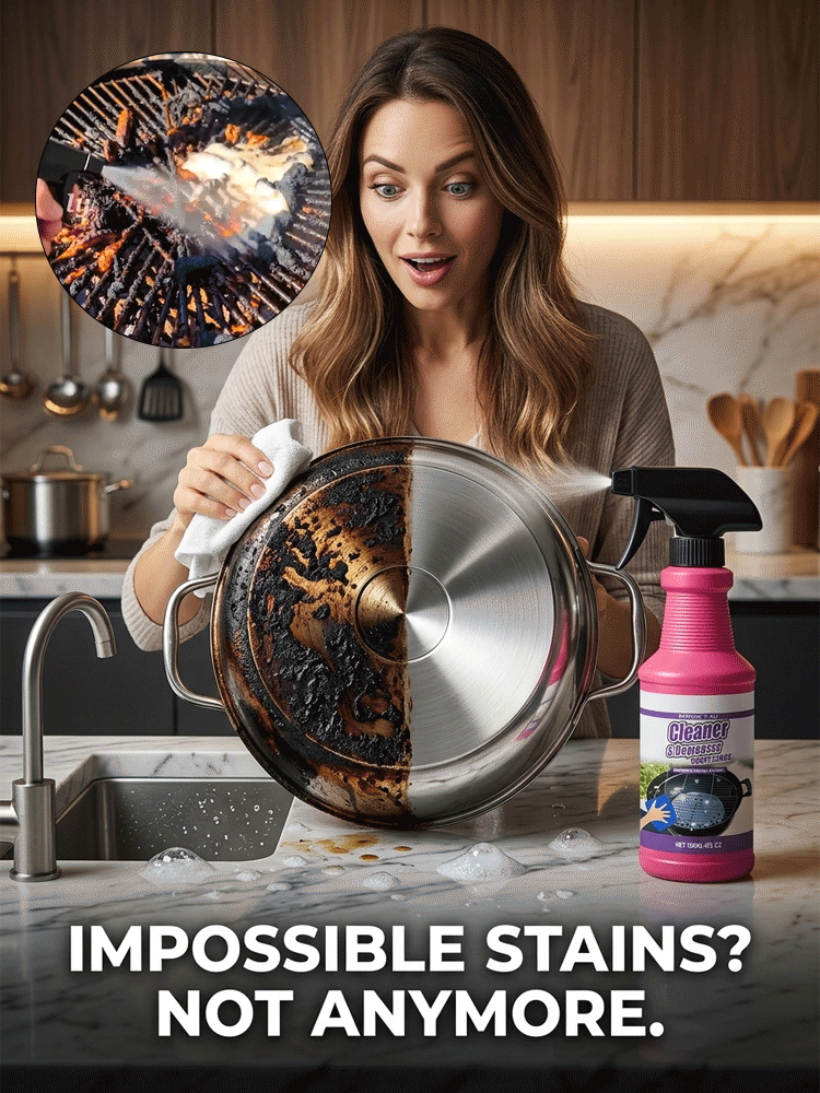 BBQ Season Bestseller: 3-Minute Heavy Grease Remover Magic Spray