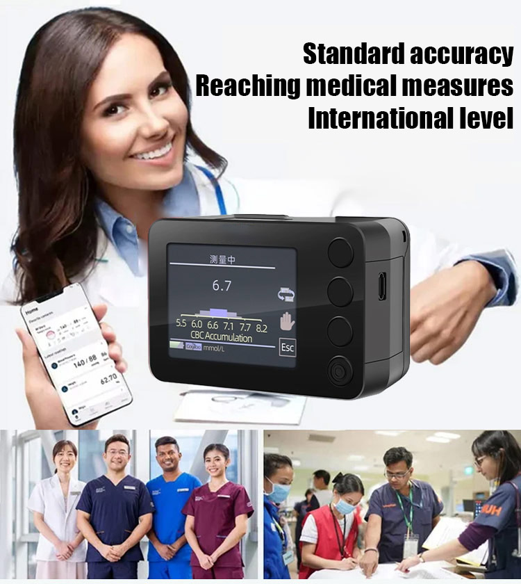 【Zero Pain】❤️EU and US Dual-Certified Fingertip Pulse Oximeter-No needles, no blood. 99.9% clinical accuracy