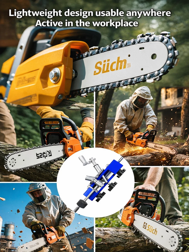 Hand-Cranked Chain Sharpener Chainsaw Chain Sharpener Chain Sharpening Tool