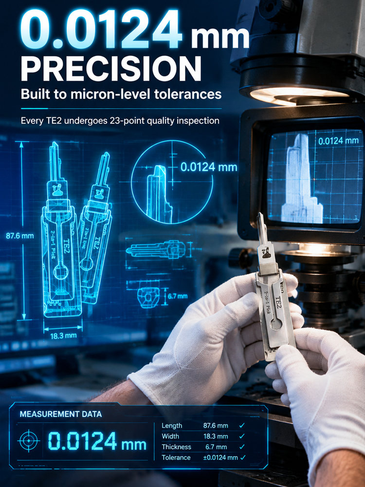 【Zero-Damage Design】SafeEntry Elite™ - Precision tension bars, no mechanical stress
