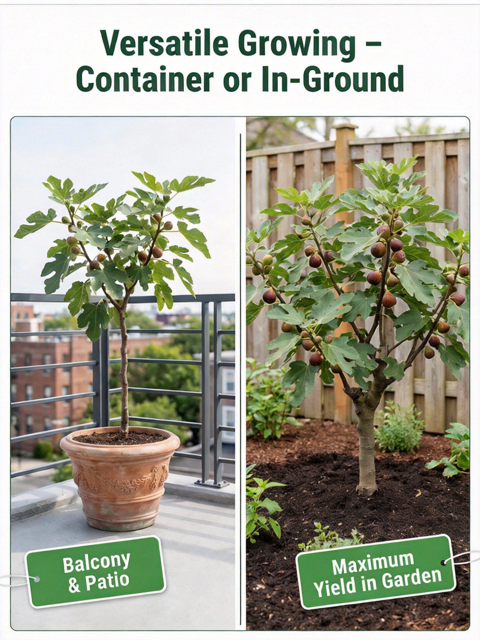 [Enjoy fresh fruit daily] 👅Fig seedlings imported from Greece【Alive on Arrival Guarantee】