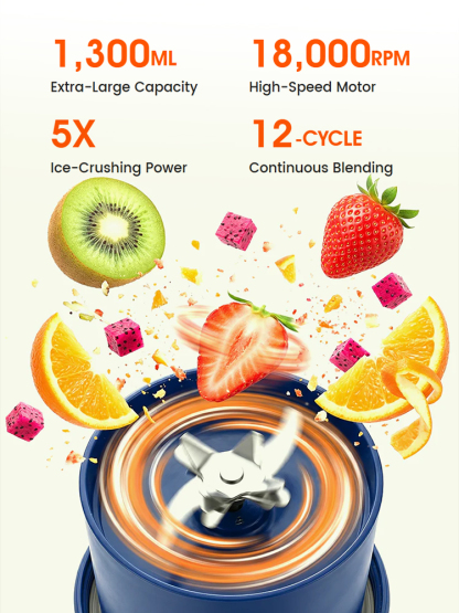 【Gut-Friendly】🍃SmoothDigest™ -  Portable Fruit and Vegetable Juicer Cup-Turns Greens & Fruits into Instant Fuel！