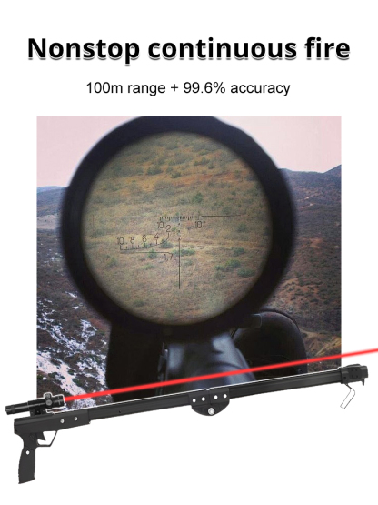 High-precision new folding laser launcher