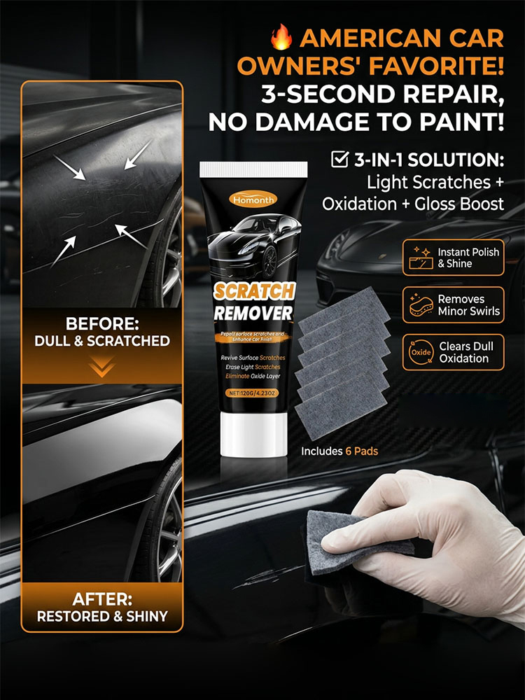 [Does not damage car paint] Deep scratch repair care cream for cars