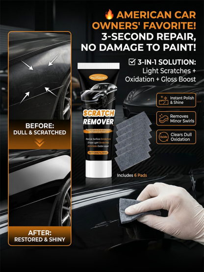 [Does not damage car paint] Deep scratch repair care cream for cars