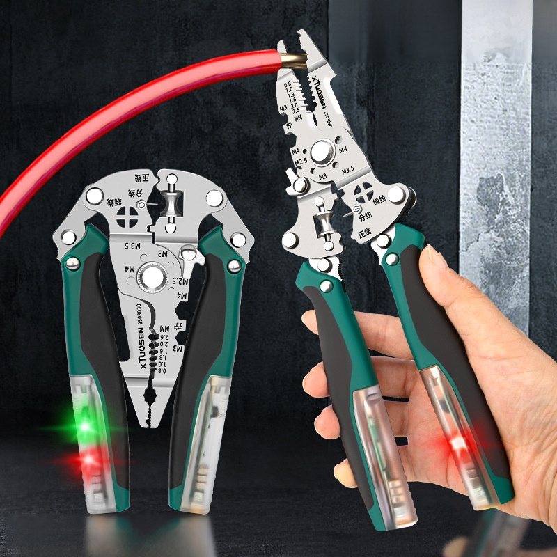 Contains a smart chip, accurately find the broken point of the wire, and can strip the wire, 20 times more efficient 