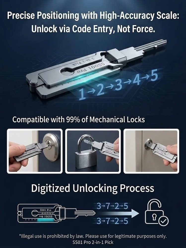 Multi-functional Universal Key Tool