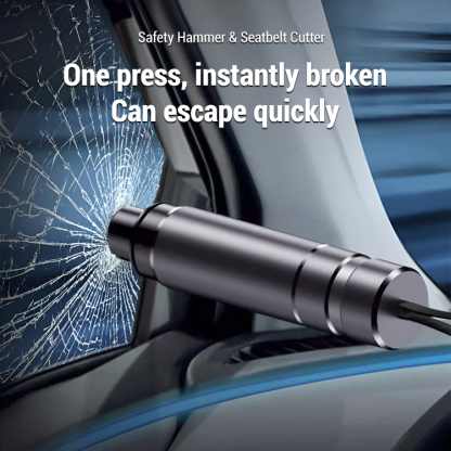 Car safety experts recommend the window breaker 