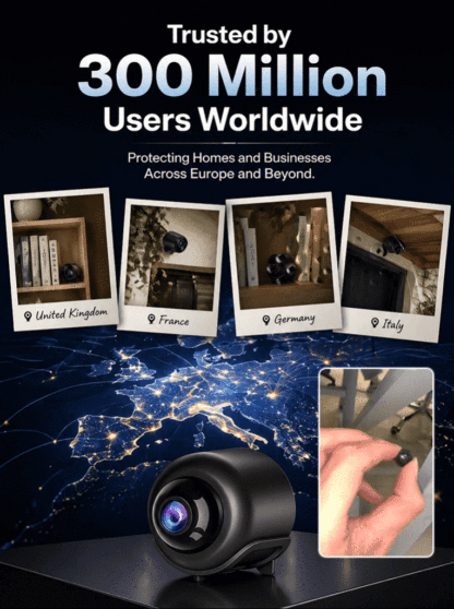 💗【Invisible Guardian】🎥MiniCam™ - World’s Smallest Wireless Security Camera！🏅 Professional-Grade Infrared Night Vision！