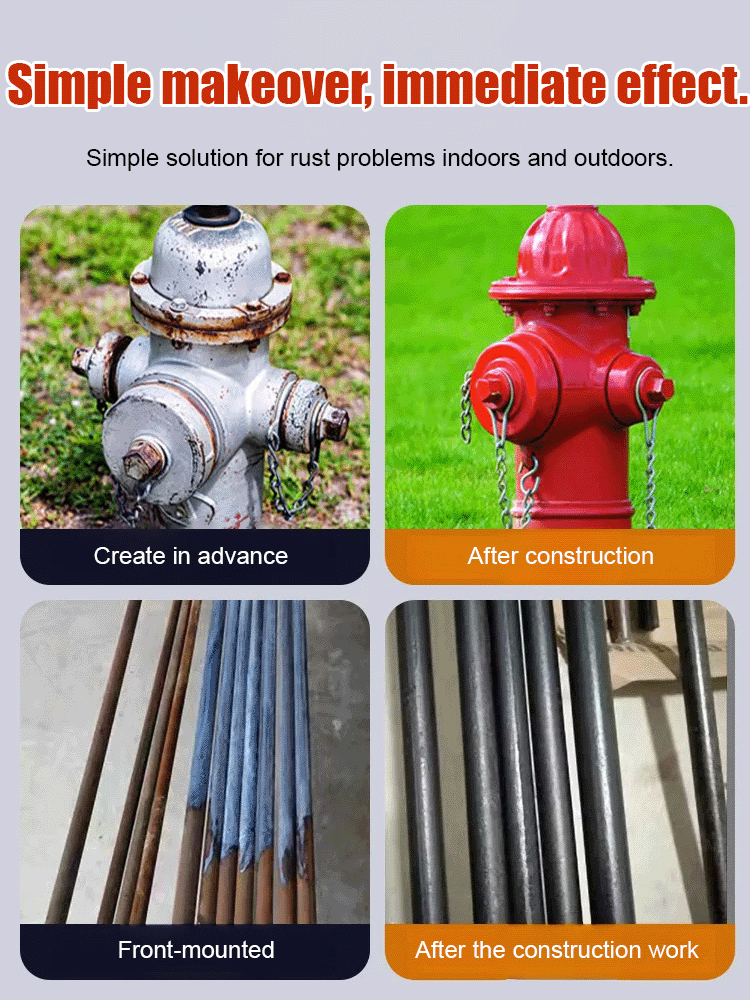 【50-Year Durability】🛡️RustAway™ - Instant Rust Neutralizer & Protector! ✅De-Rust✅Protect✅Waterproof✅Restore, and Finish!