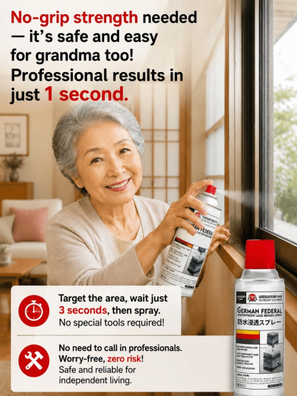 【10-year leak-proof guarantee】🛡️SubSeal Pro™ - German Quick Waterproof Penetration Spray-German submarine-grade tech