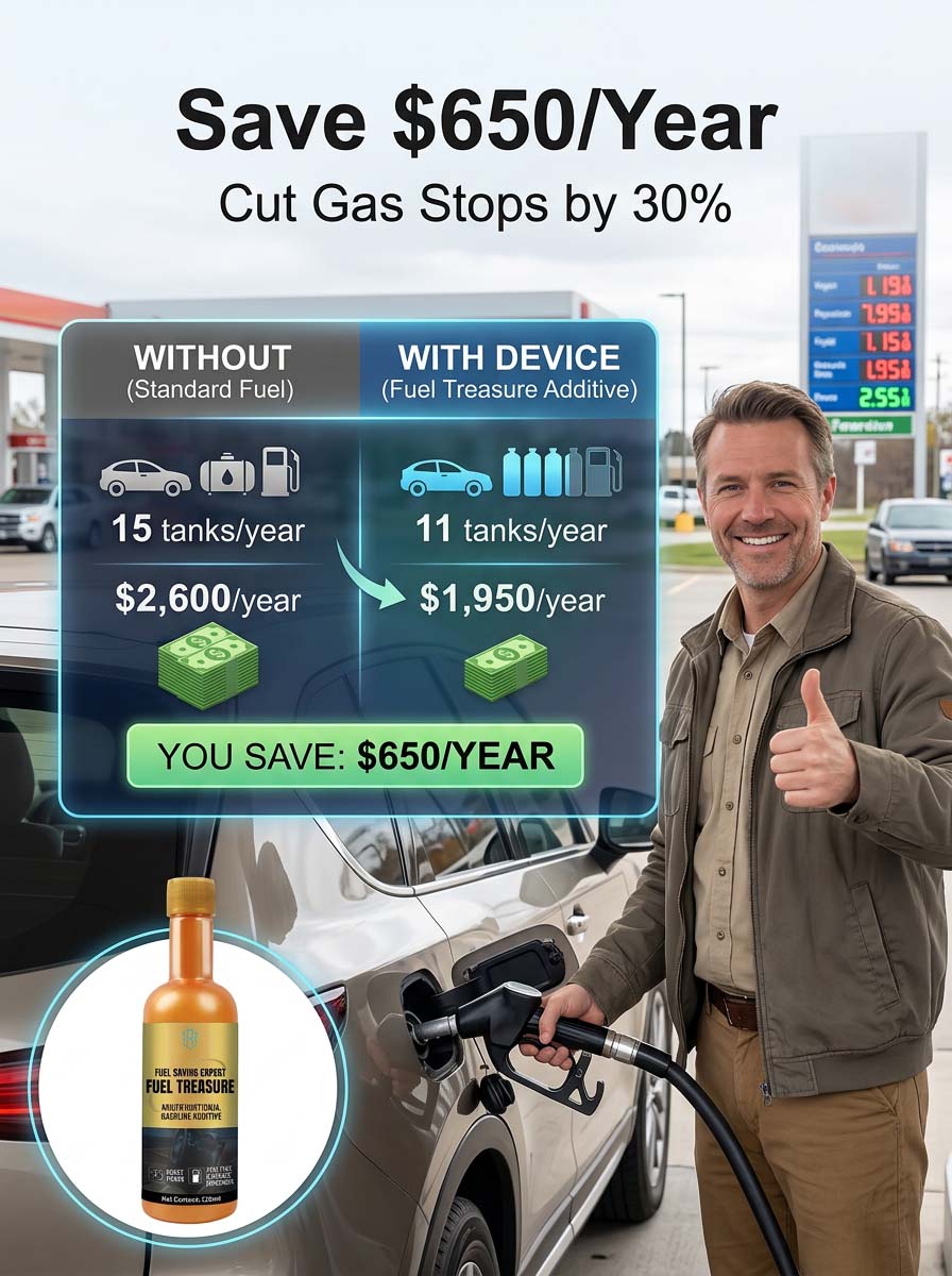 【Fuel Saver】SludgeShield™ - Save Up to 40% on Fuel Costs!Restore Lost Horsepower in Just 2 Hours!