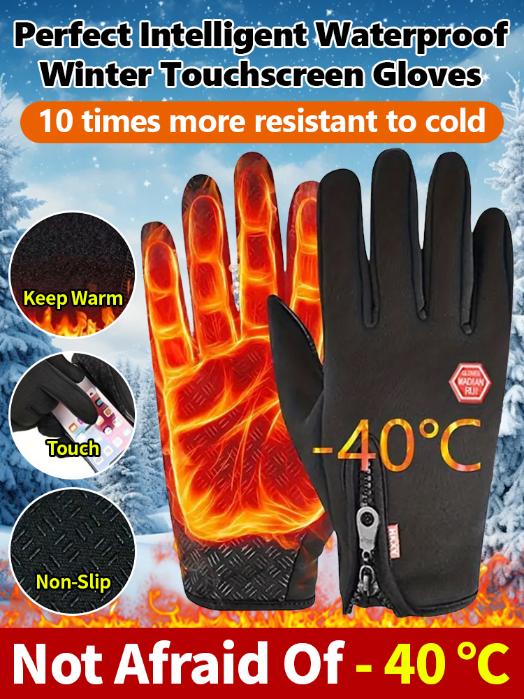 【30-Year Durability】EcoHeat™ Arctic Gloves - Built to Last Decades, Not Seasons! Withstand -40°C with Self-Heating Tech!