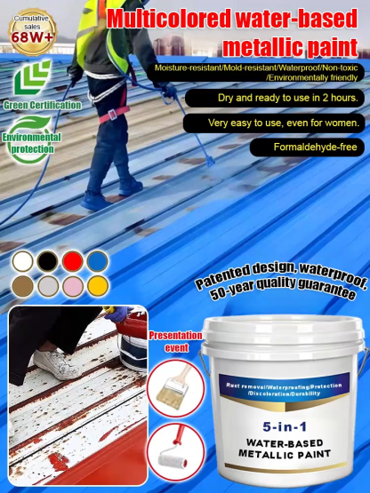 【50-Year Durability】🛡️RustAway™ - Instant Rust Neutralizer & Protector! ✅De-Rust✅Protect✅Waterproof✅Restore, and Finish!